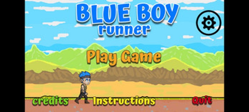Blue Boy Runner Image