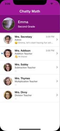 Chatty Math screenshot