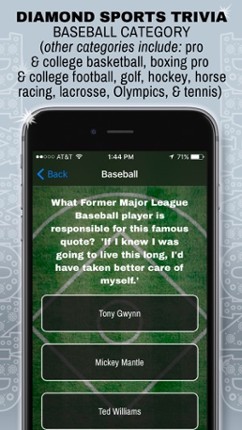 Diamond Sports Trivia Image