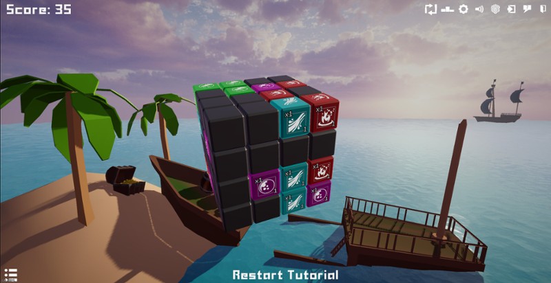 Djikstra's Enigmatic Puzzle Cube screenshot