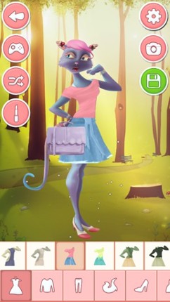 Fashion designer game - animal dress up salon screenshot