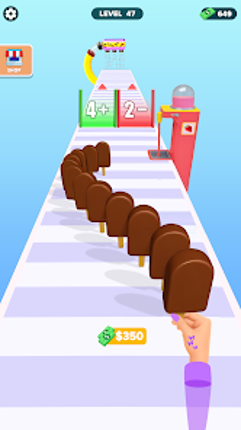 Ice Cream Stack Runner Games screenshot