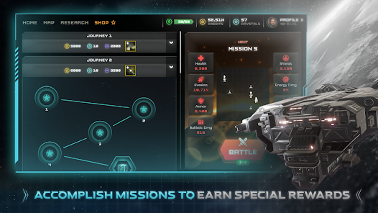 Galaxy Arena Space Battles screenshot