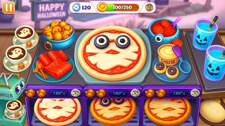 Halloween Cooking Madness Game screenshot