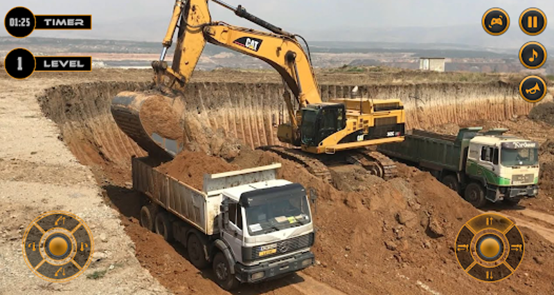 Real Excavator Simulator Games screenshot