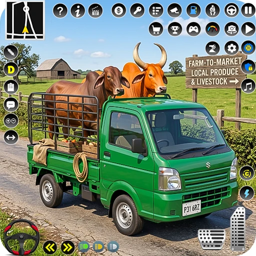 Games like Wild Animal Truck Driver Game