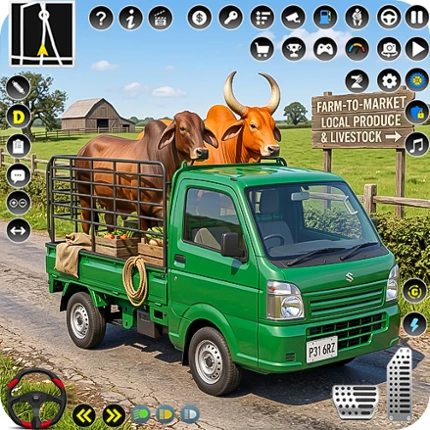 Wild Animal Truck Driver Game Image