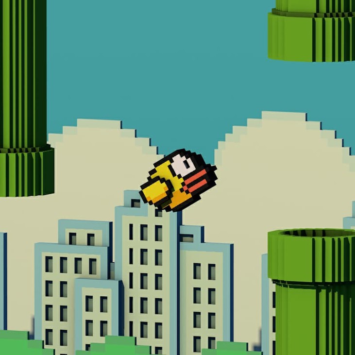 Games like Flappy Bird Voxel
