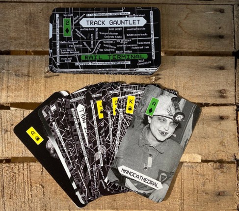 MEGADECK cyberpunk city builder tarot deck Image