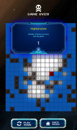 Space Minesweeper screenshot