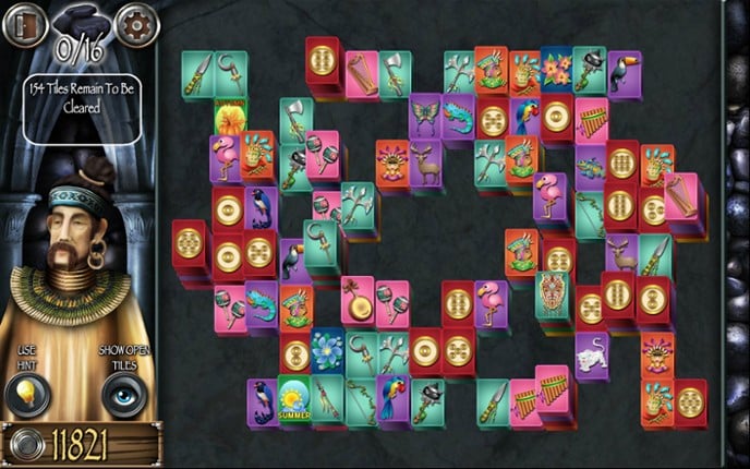 Mahjong Masters: Temple of the Ten Gods screenshot