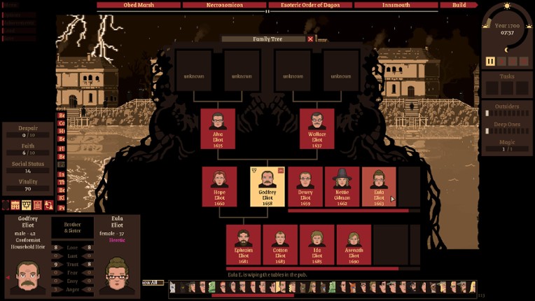 Marry a Deep One: Innsmouth Simulator screenshot