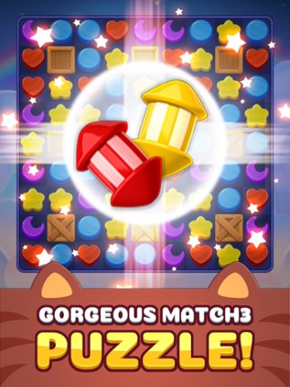 Meow Cat: Match 3 Puzzle screenshot