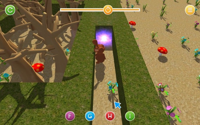 Mr Rabbit's Alphabet Forest Adventure screenshot