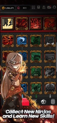 NinjaBattle : Defense RPG screenshot