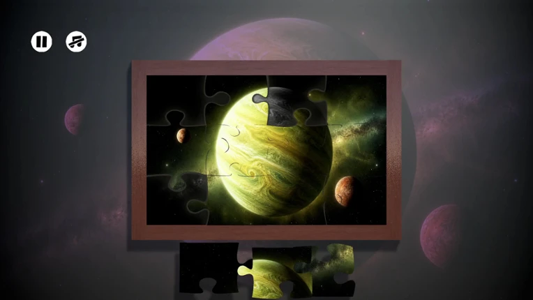 Puzzles Planets Image