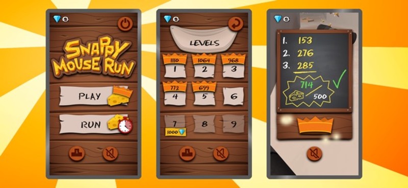 Snappy Mouse Run-Dizzy Running screenshot
