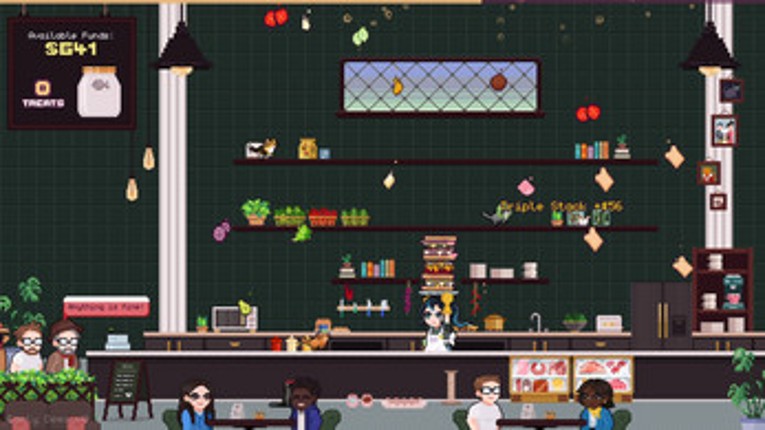 Supurr Cat Cafe: Sandwich Rush screenshot