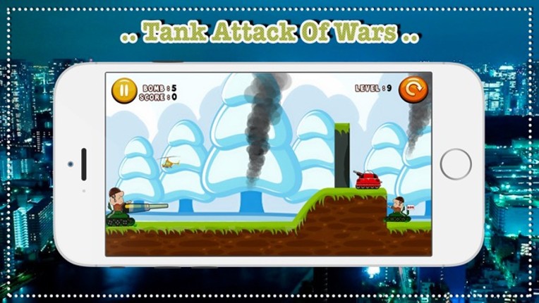 Tank Attack Of Wars - army hero fighting world old day Image