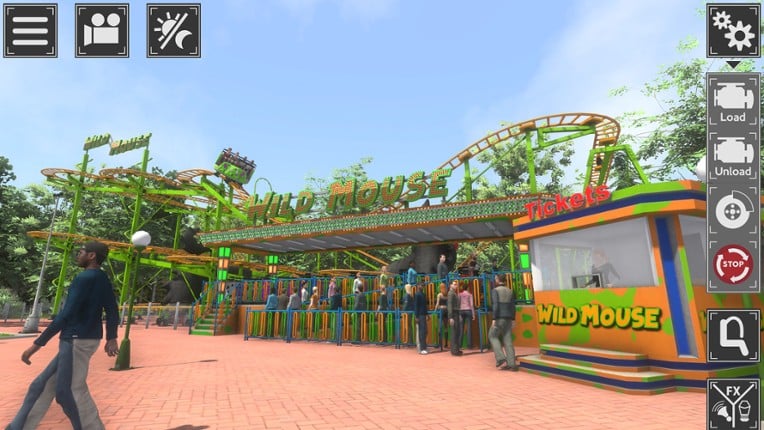 Theme Park Simulator: Rollercoaster Paradise screenshot