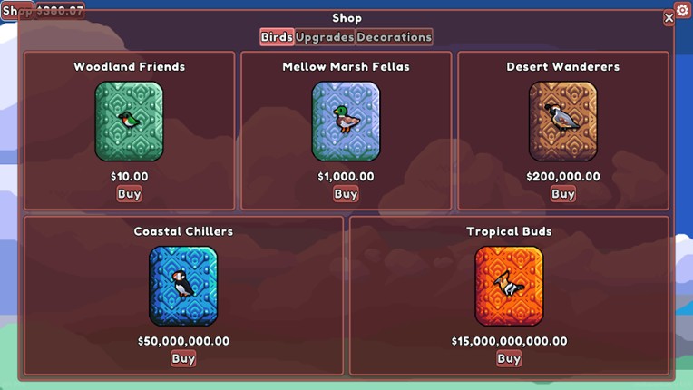 Wing Haven screenshot