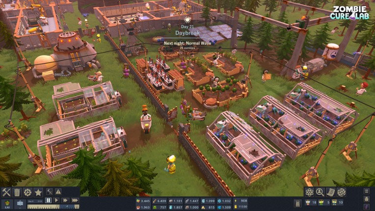 Zombie Cure Lab screenshot