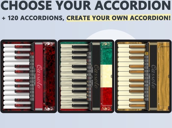 Accordion Piano Cassoto screenshot