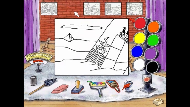 Arthur's Thinking Games screenshot