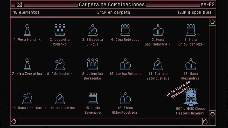 BOT.vinnik Chess: Legendary Queens screenshot