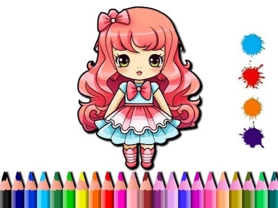 Chibi Doll Art Magic Game Cover