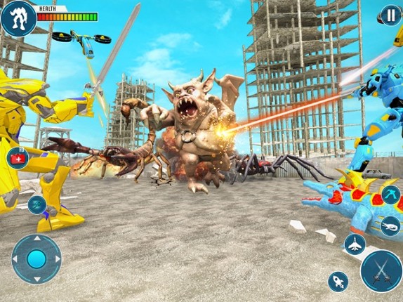 Crocodile Robot War Fighter screenshot
