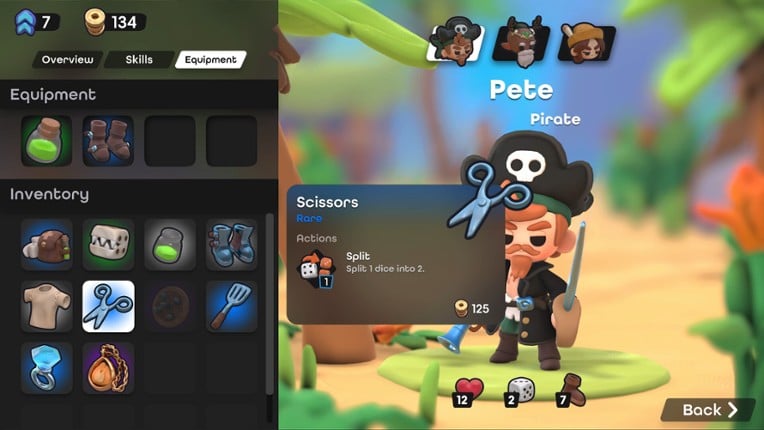 Dobbel Dungeon screenshot