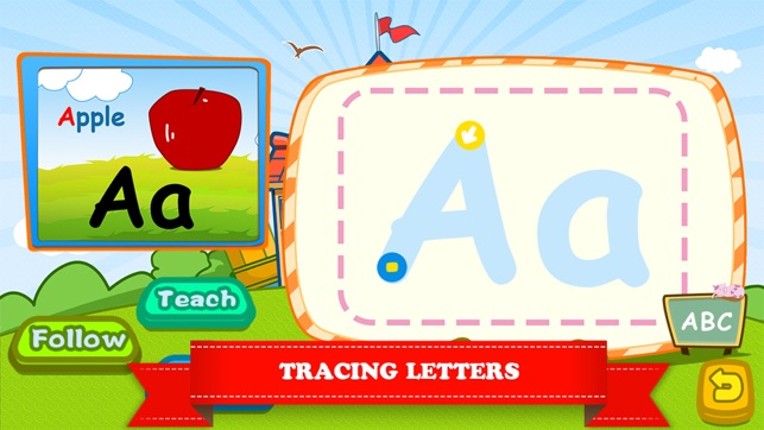 English alphabet ABC learning for preschool &amp; kindergarten Kids screenshot