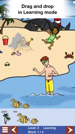 English for Kids : a Learning Story Adventure screenshot