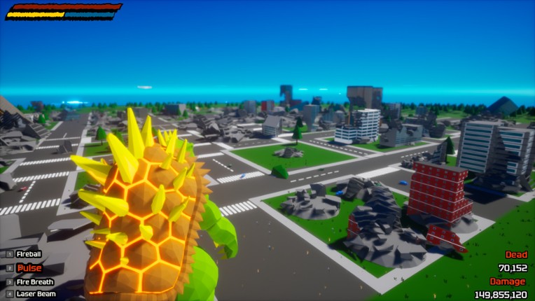 Excidio The Kaiju Simulator screenshot