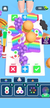 Fidget Pop Battle screenshot