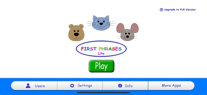 First Phrases HD Lite screenshot