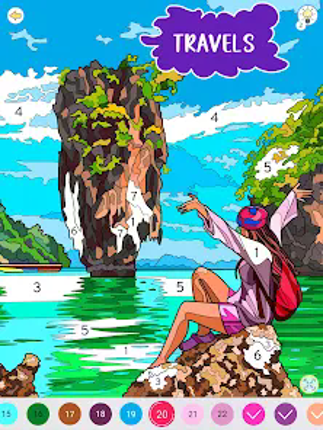 Color by Number: Coloring Book screenshot