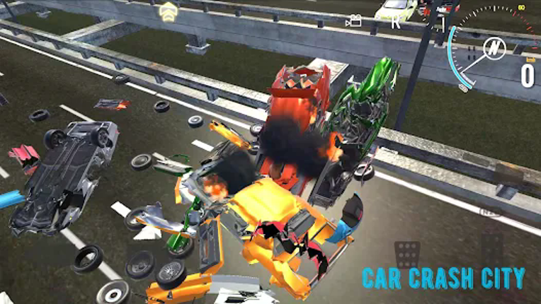 Car Crash City Image