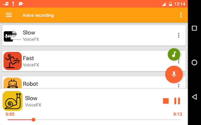 VoiceFX - Voice Changer with v screenshot