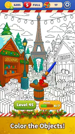 Santa Quest 3D Match Puzzle screenshot