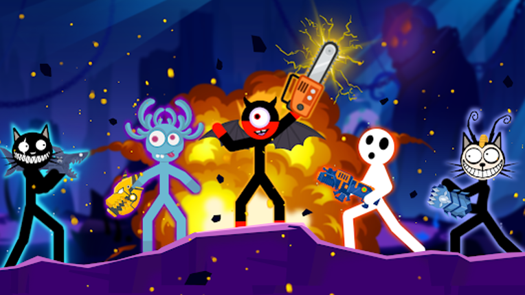 Supreme Brawl Stick Fight Game screenshot