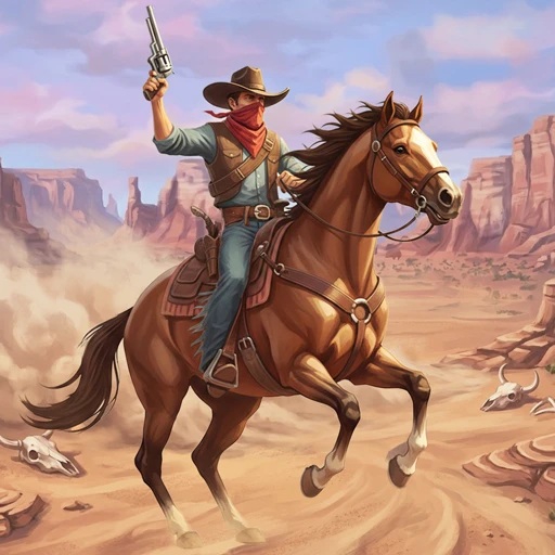 Games like Westland Cowboy Horse Gun Game