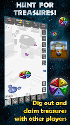 ColorPlanet Resources, GPS MMO screenshot