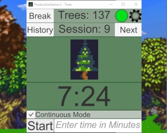 ProductiveGame 2 - Trees Game Cover