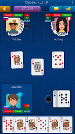 Clabber LiveGames online screenshot