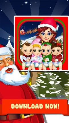 Mommy's Christmas Baby Salon Doctor - my hair spa santa makeover for kids! screenshot