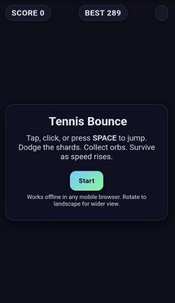 Tennis Bounce- Survival Dash Image