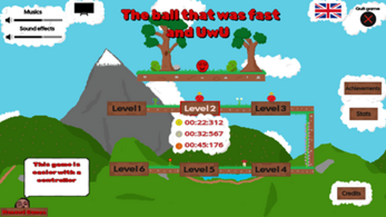 The Ball that was fast and UwU Image