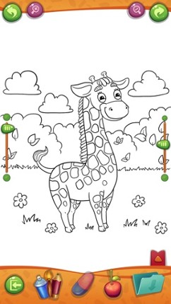 Animals Coloring Book for Creative Kids screenshot